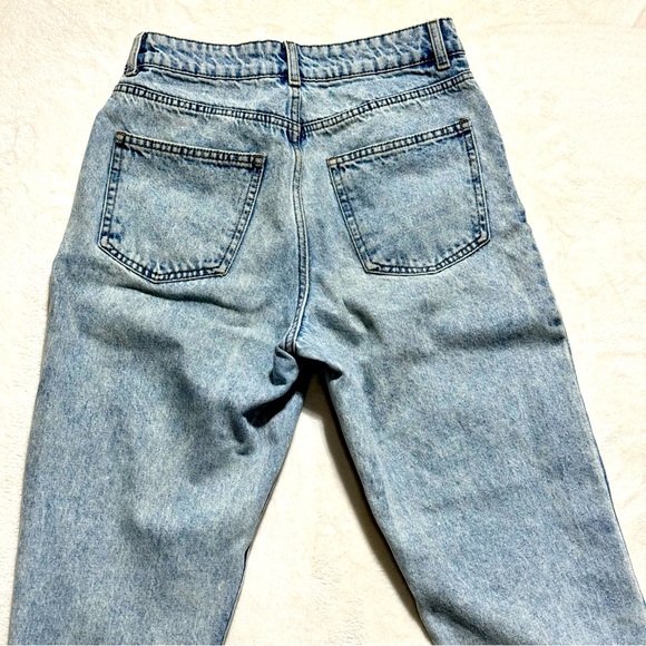 Denim co Acid Wash High Waist Denim Retro style Jeans - Picture 7 of 15